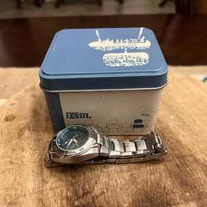 Vintage Fossil watch/ Gently Used/ See Photos